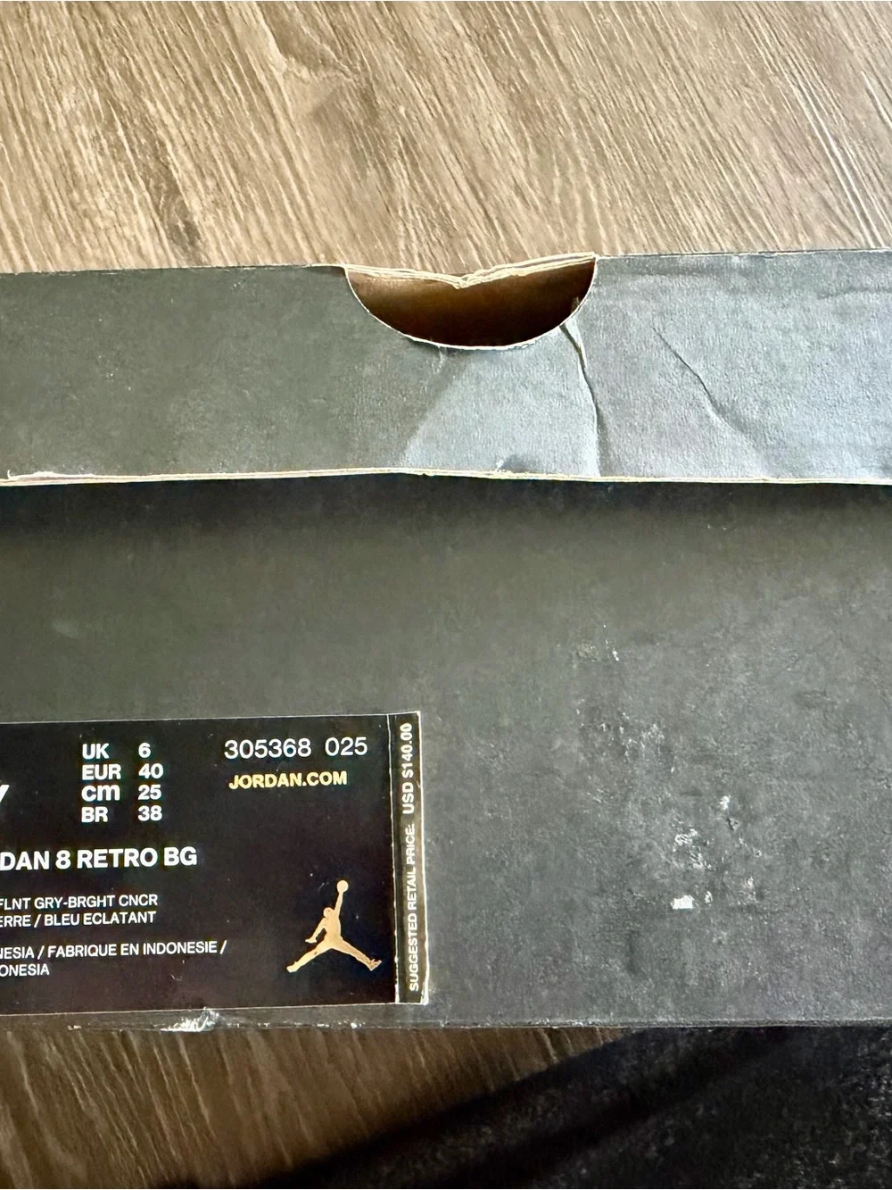 Air Jordan 8 Retro BG Aqua